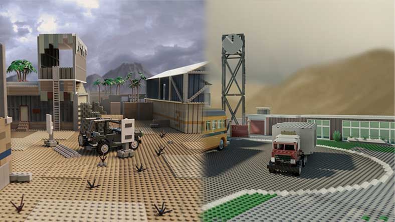 Akıllara Kazınan Call of Duty Haritaları, LEGO'larla Yeniden İnşa Edildi