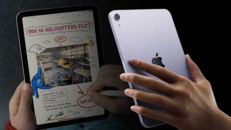 Apple iPhone'dan Biraz Büyük Olan Yeni iPad Mini'yi Tanıttı: 5G'si de Var, Fiyatı da Uygun