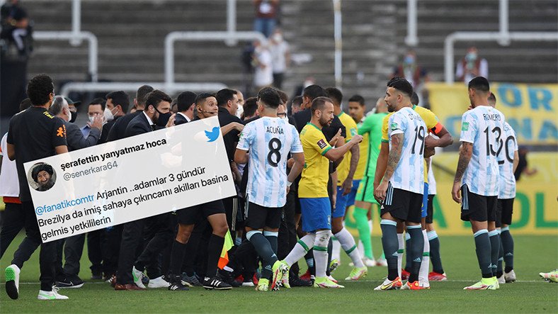 Askıya Alınan Brezilya-Arjantin Maçına Tepki Yağdı: İşte Gelen Tepkiler
