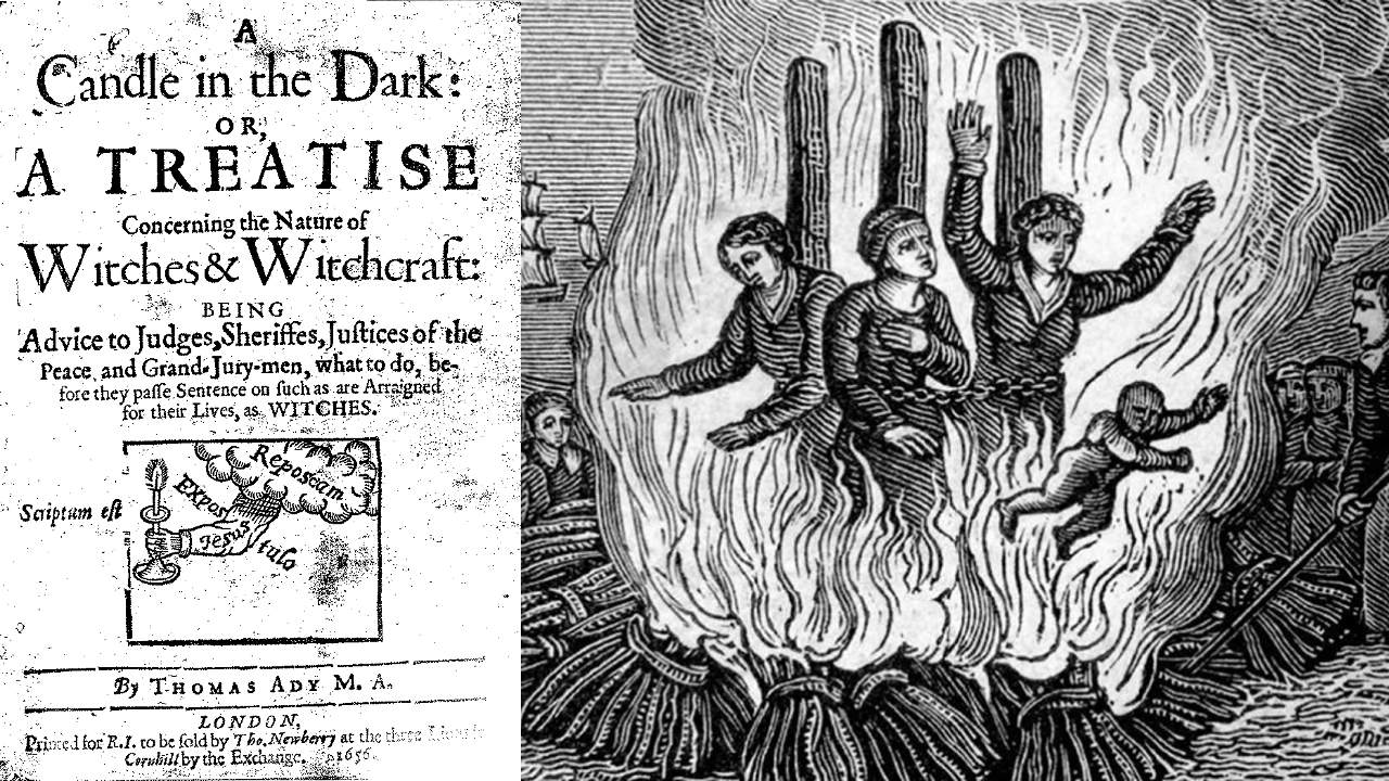 A Candle in the Dark ve cadılıkla suçlanan kadınları infazı