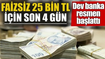 DEV BANKA RESMEN BAŞLATTI